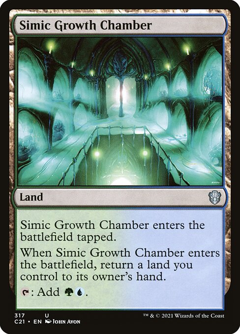 Simic Growth Chamber from Commander 2021