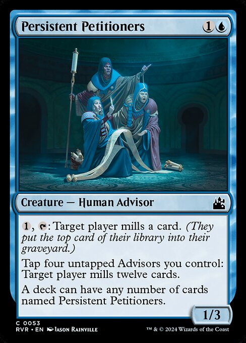 Persistent Petitioners highlighted card art