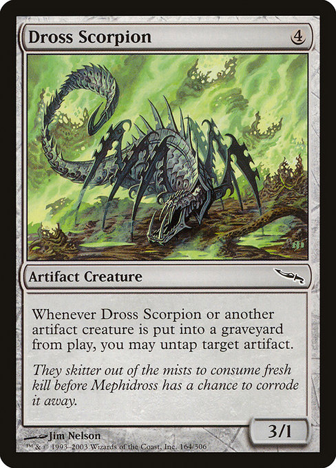 Dross Scorpion highlighted card art