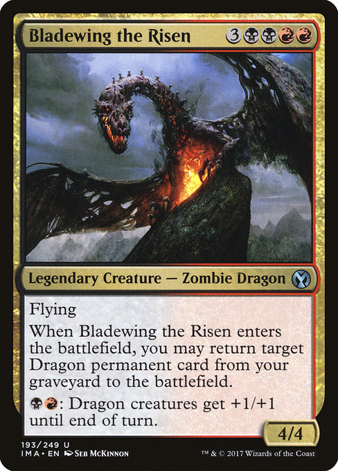 Bladewing the Risen from Iconic Masters