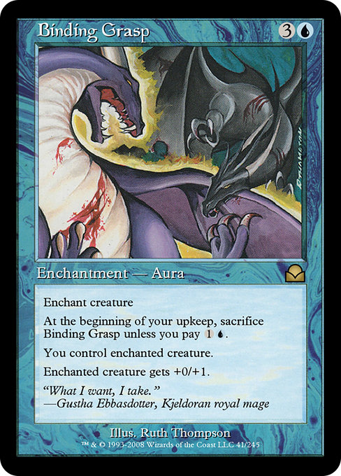 Binding Grasp highlighted card art