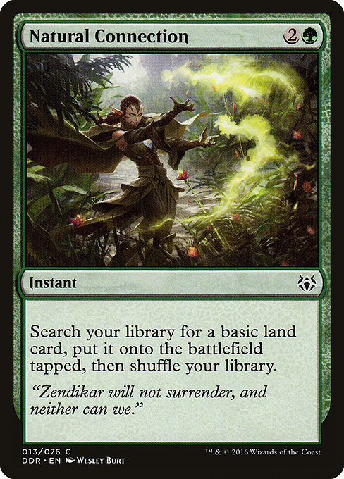 Natural Connection from Duel Decks: Nissa vs. Ob Nixilis