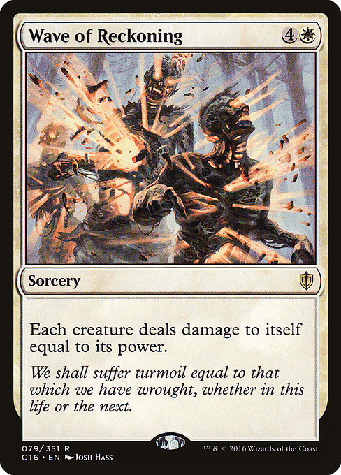 Wave of Reckoning from Commander 2016