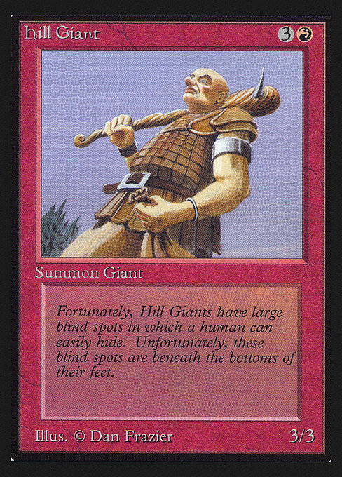 Hill Giant from Intl. Collectors' Edition