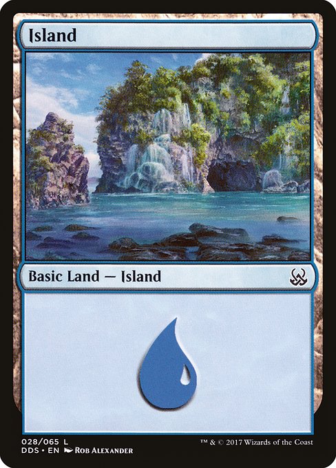 Island from Duel Decks: Mind vs. Might