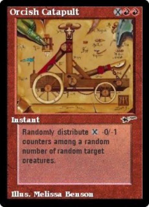 Orcish Catapult highlighted card art