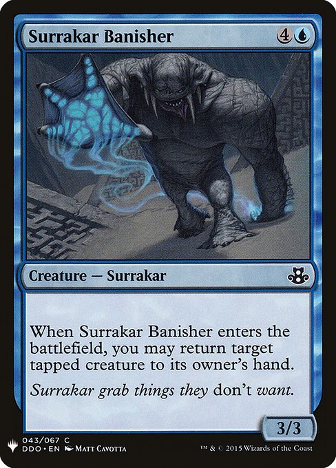 Surrakar Banisher highlighted card art
