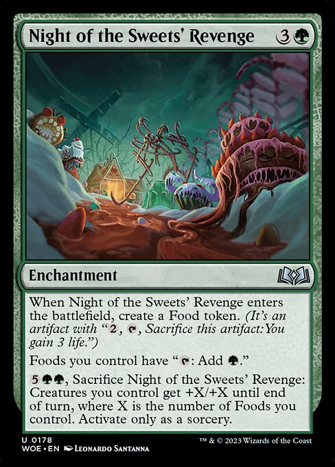 Night of the Sweets' Revenge highlighted card art