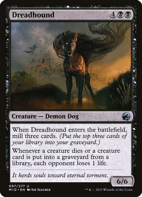 Dreadhound from Innistrad: Midnight Hunt