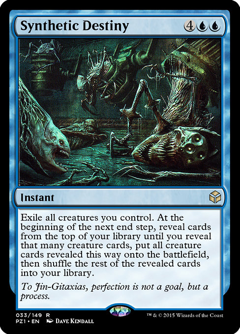Synthetic Destiny from Legendary Cube Prize Pack