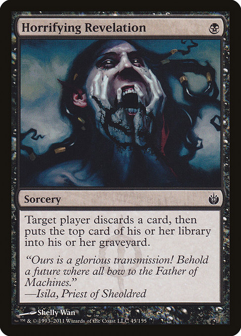 Horrifying Revelation highlighted card art