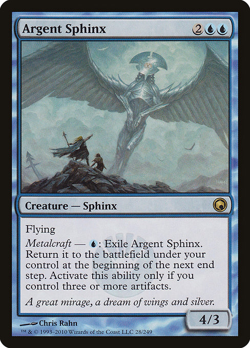Argent Sphinx from Scars of Mirrodin