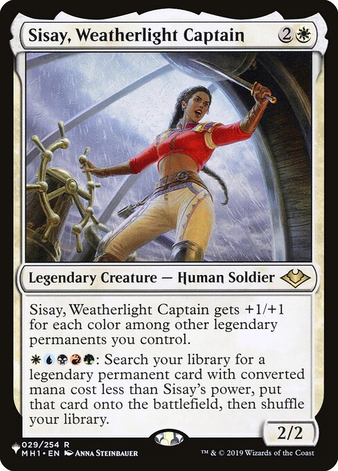 Sisay, Weatherlight Captain from The List
