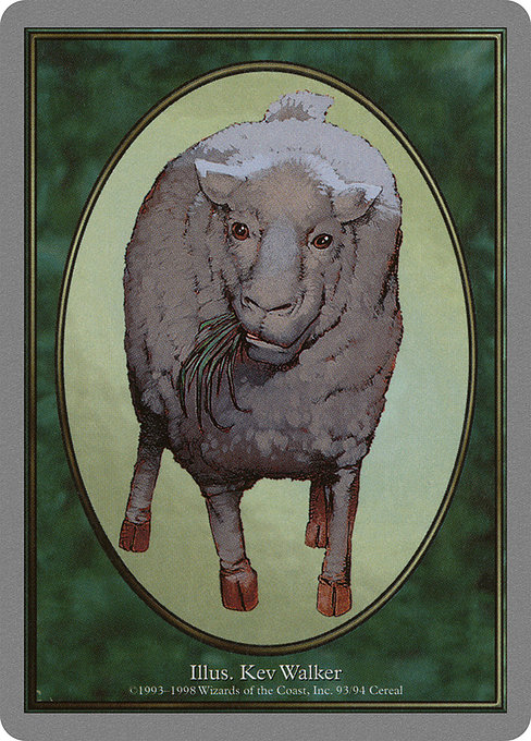 Sheep highlighted card art