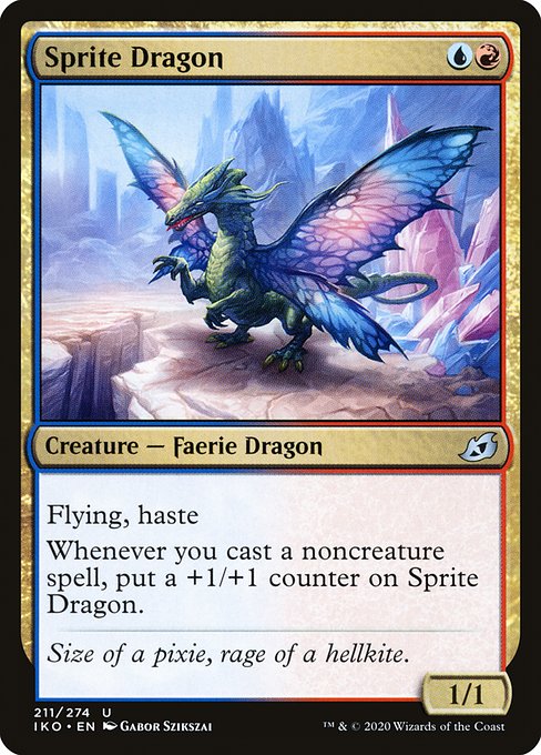 Sprite Dragon from Ikoria: Lair of Behemoths