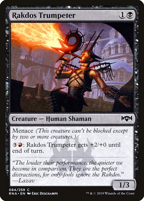 Rakdos Trumpeter from Ravnica Allegiance