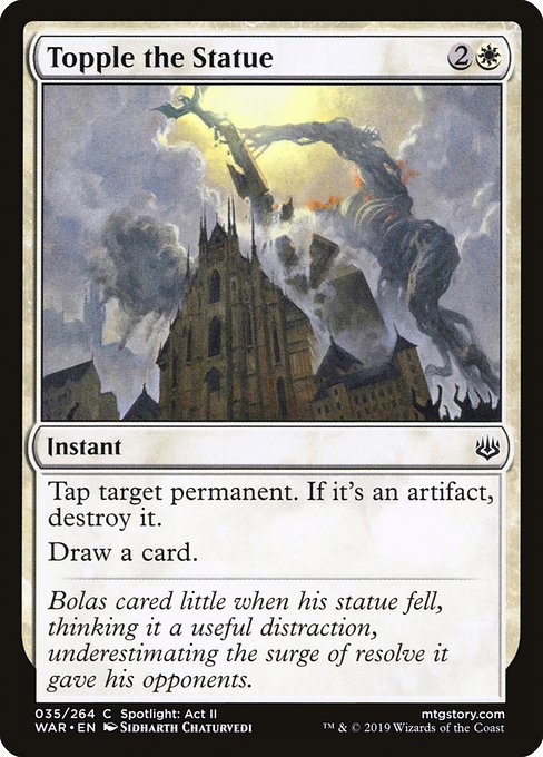 Topple the Statue from War of the Spark