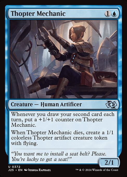 Thopter Mechanic highlighted card art