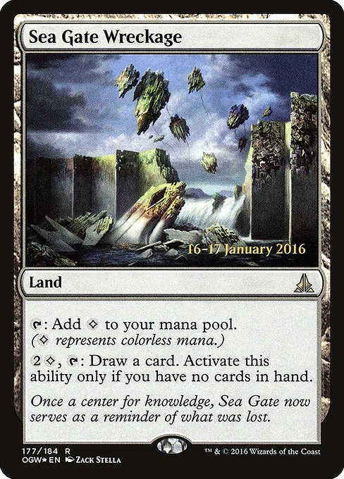Sea Gate Wreckage from Oath of the Gatewatch Promos