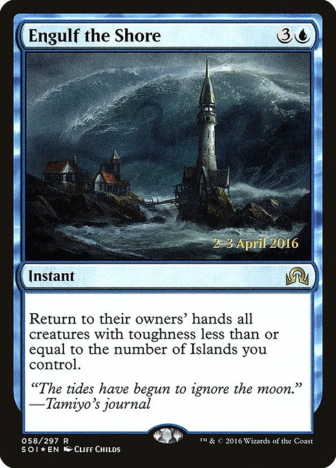 Engulf the Shore from Shadows over Innistrad Promos