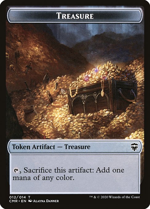 Treasure from Commander Legends Tokens