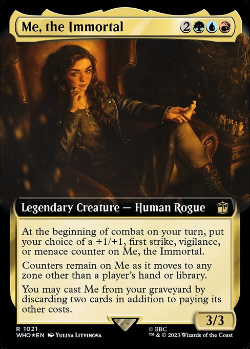 Me, the Immortal highlighted card art