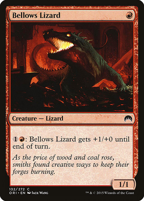 Bellows Lizard from Magic Origins