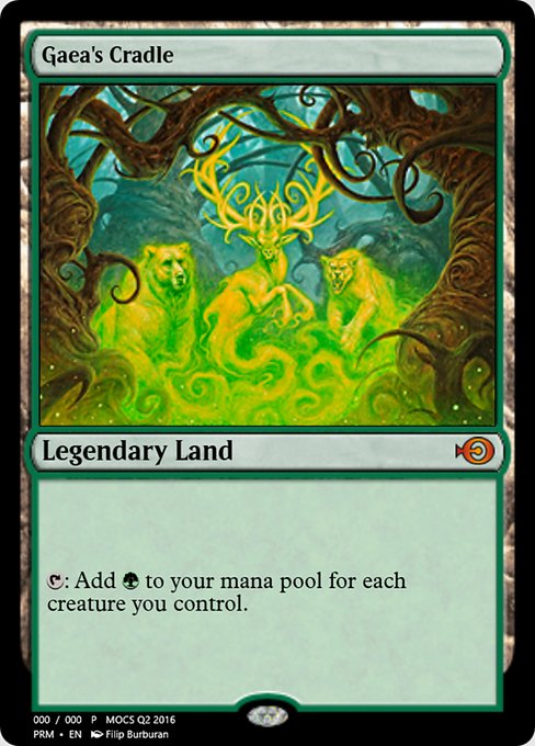 Gaea's Cradle from Magic Online Promos