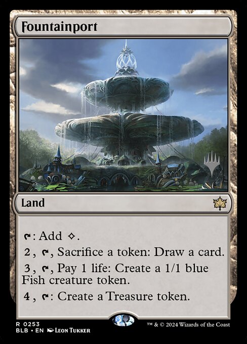 Fountainport highlighted card art