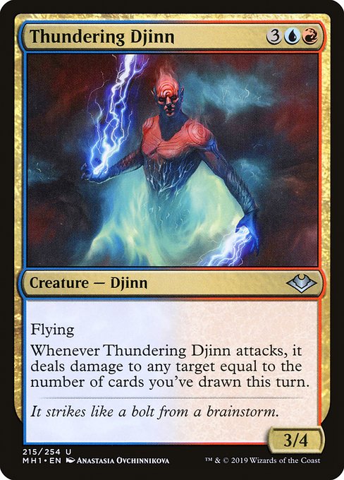 Thundering Djinn from Modern Horizons