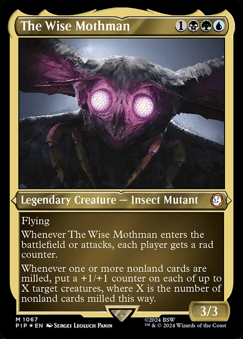 The Wise Mothman from Fallout