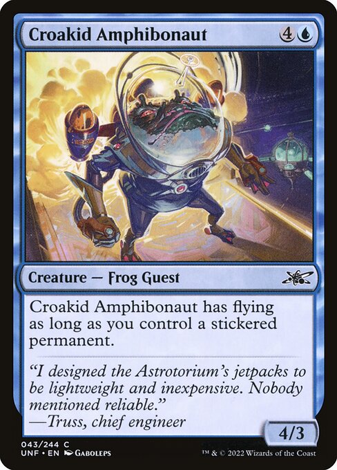 Croakid Amphibonaut highlighted card art