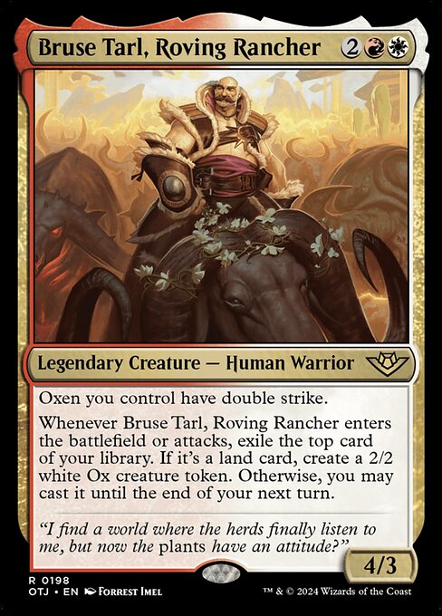 Bruse Tarl, Roving Rancher from Outlaws of Thunder Junction