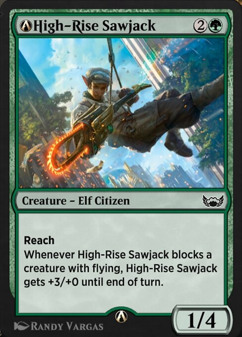 A-High-Rise Sawjack highlighted card art