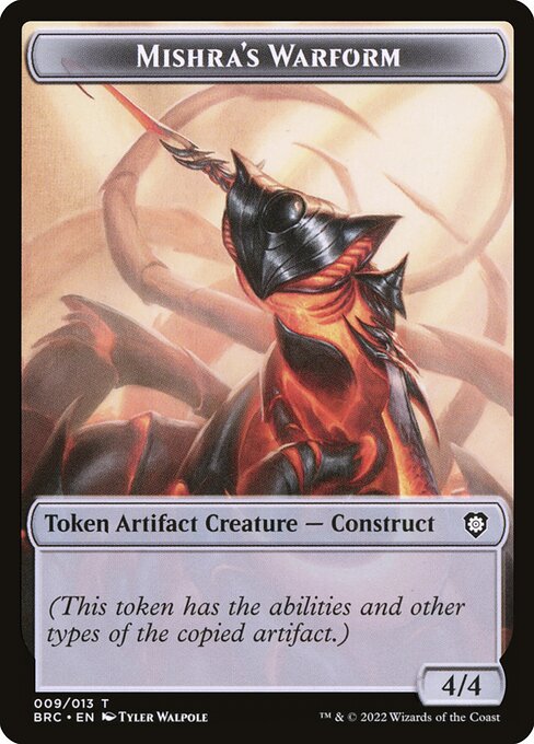Mishra's Warform highlighted card art