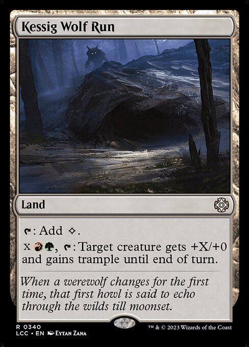 Kessig Wolf Run from The Lost Caverns of Ixalan Commander