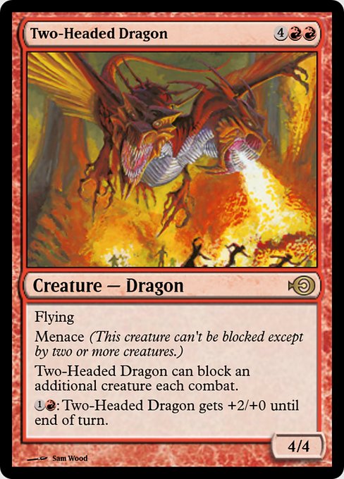 Two-Headed Dragon highlighted card art