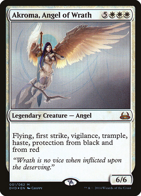 Akroma, Angel of Wrath from Duel Decks Anthology: Divine vs. Demonic
