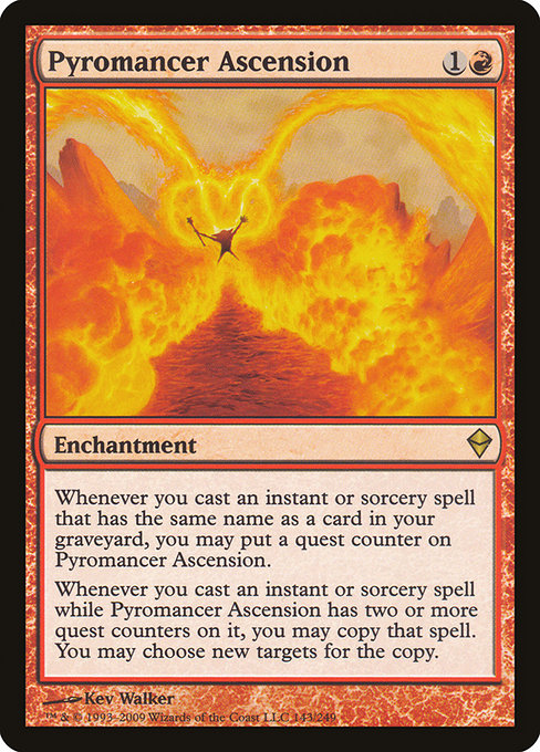 Pyromancer Ascension from Zendikar