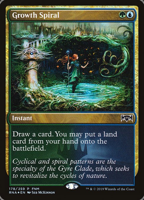 Growth Spiral from Ravnica Allegiance Promos