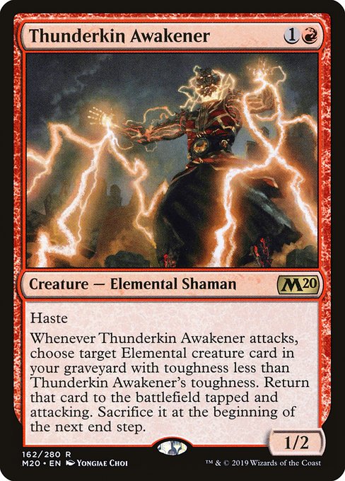 Thunderkin Awakener from Core Set 2020