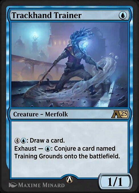 Trackhand Trainer highlighted card art
