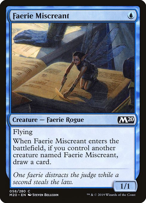 Faerie Miscreant highlighted card art