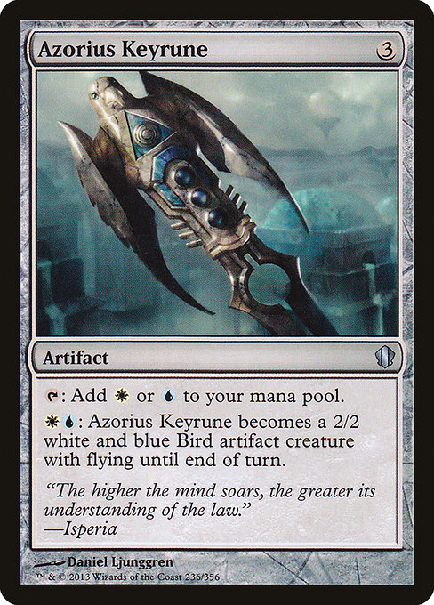 Azorius Keyrune from Commander 2013