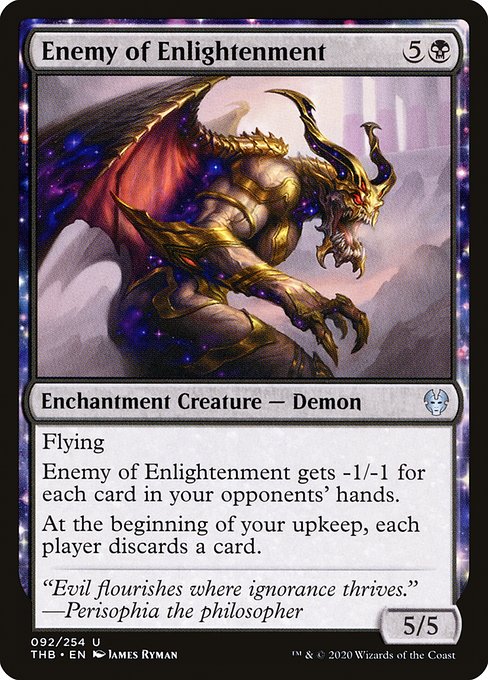 Enemy of Enlightenment highlighted card art