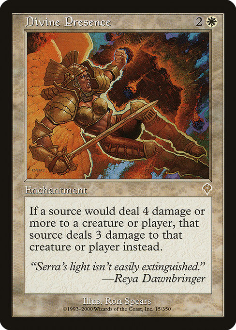 Divine Presence highlighted card art