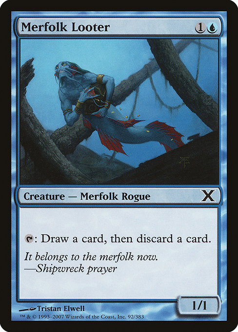 Merfolk Looter from Tenth Edition