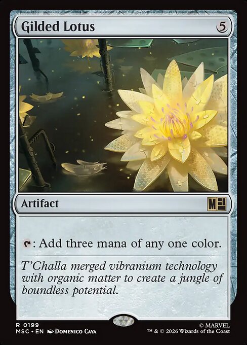 Gilded Lotus from Marvel Super Heroes Commander