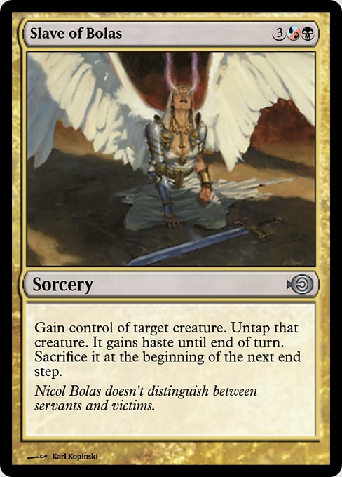 Slave of Bolas from Magic Online Promos