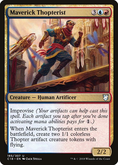 Maverick Thopterist from Commander 2018